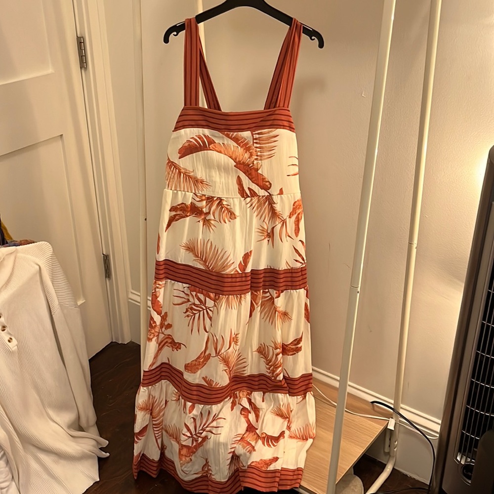 Boutique layered maxi sun dress